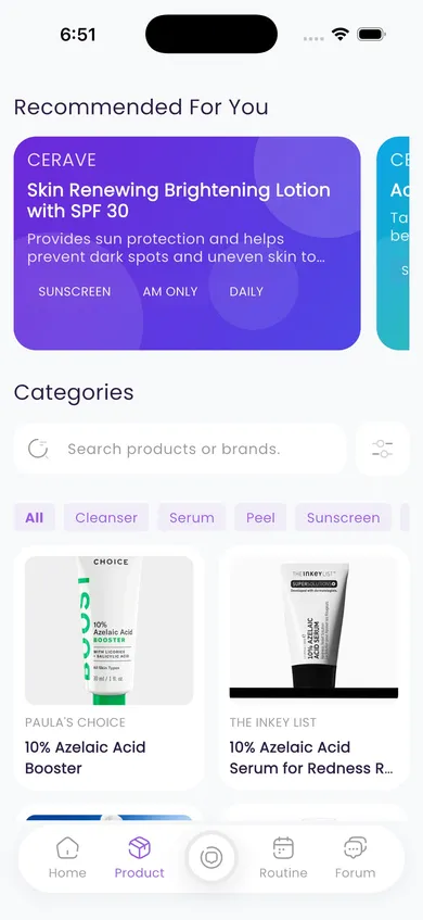 Product page